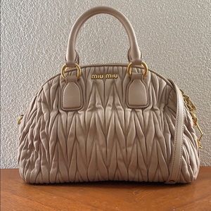 MIU MIU Matelasse’ Shoulder-strap Bag/Purse